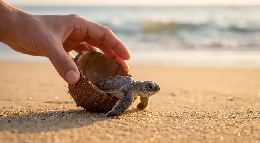 Liberación de tortugas